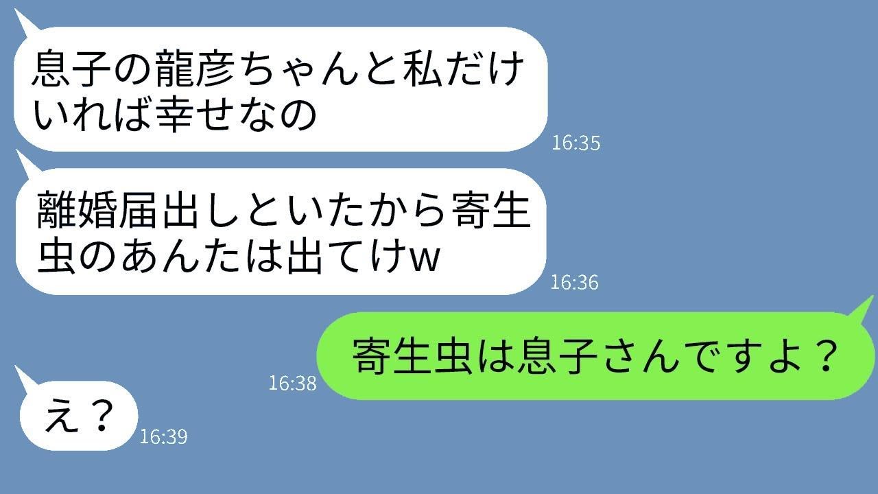 嫁と孫を邪魔だと扱い、勝手に離婚届を出したひどい姑「あなたと孫は可愛くない！出て行って！」→息子だけを愛する愚かな義母にある事実を伝えた時の反応がwww