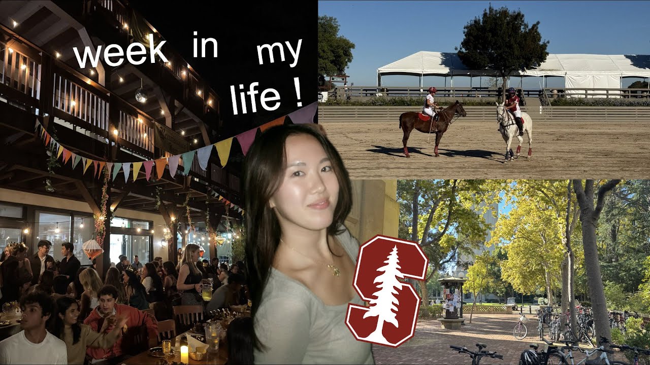 college vlog 🚲 @ stanford!! week 4 of senior year