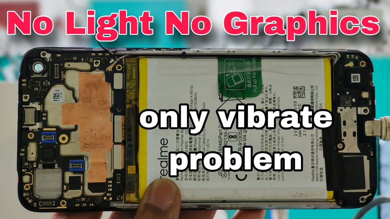 Realme 9 Speed Edition NO Light No Graphics Solution