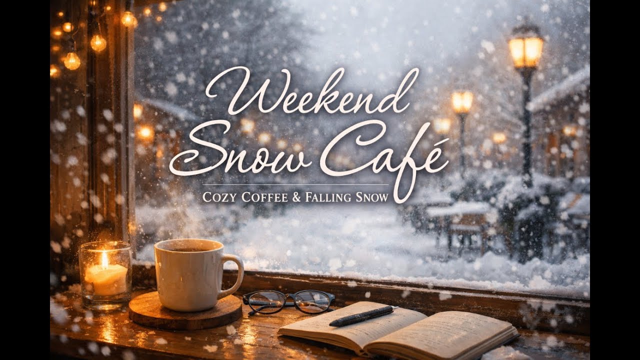 [playlist] Coffee Shop Music for Snowy Weekends | Cozy Winter Playlist