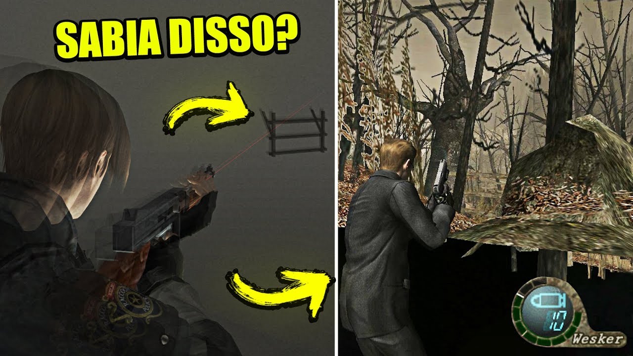 BUGS que POUCOS SABIAM no RESIDENT EVIL 4! (PS2 e PC)