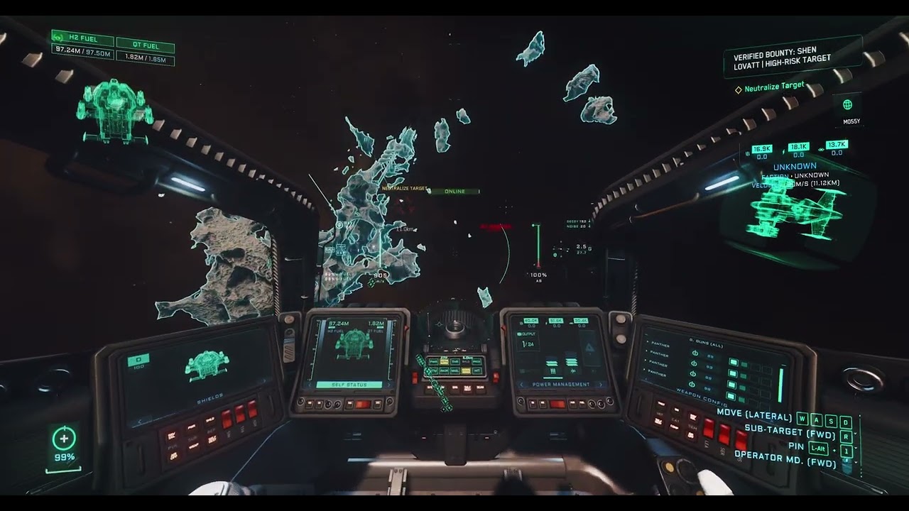 Wolf In Action - HRT - Large Multicrew Craft | Star Citizen