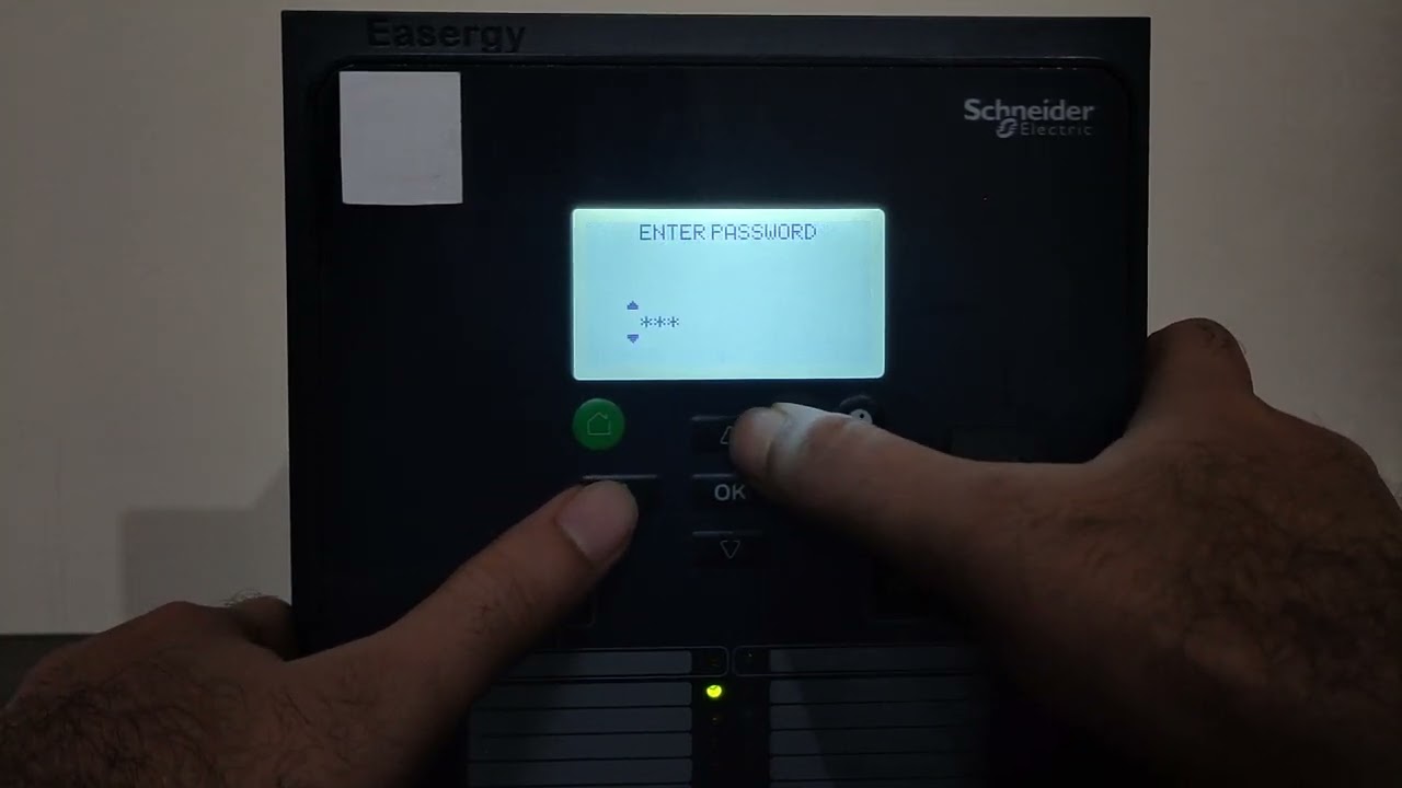 Date and time setting in P3 via HMI | Hindi