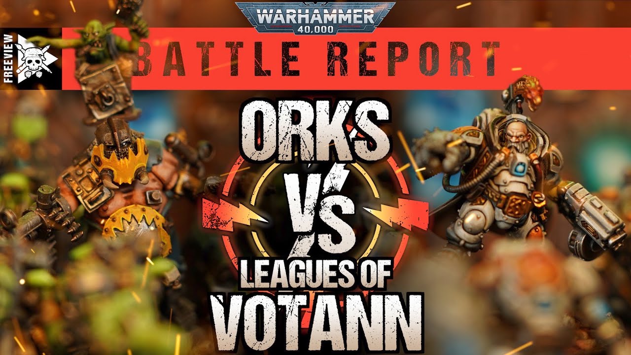 Orks vs Leagues of Votann | 40K Boarding Action Battle Report