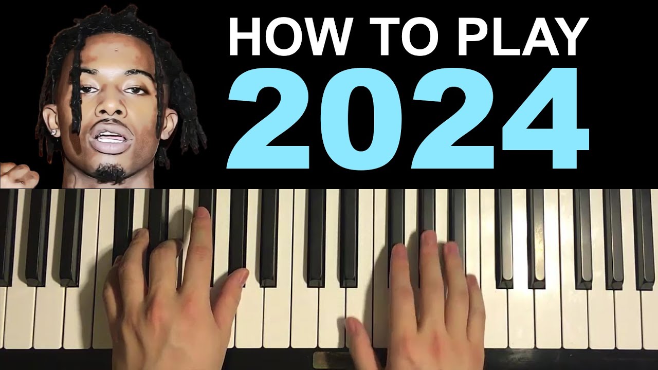 Playboi Carti - 2024 (Piano Tutorial Lesson)
