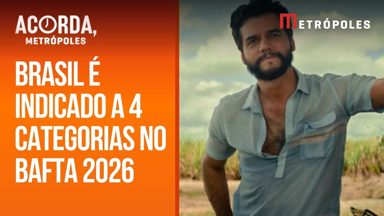 Repórter traz todos os detalhes das indicações do Brasil ao BAFTA 2026