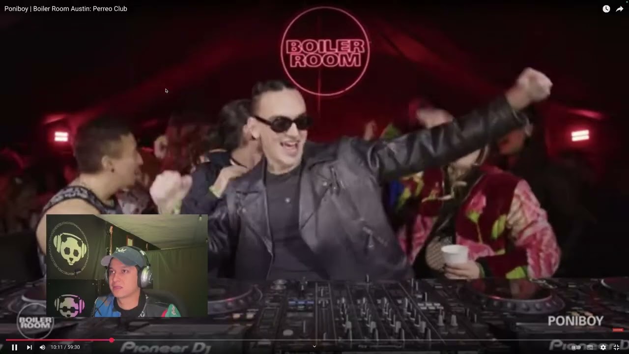 🔊🔊 Reaccionando al Set de PONI BOY   en  @boilerroom     🔊🔊