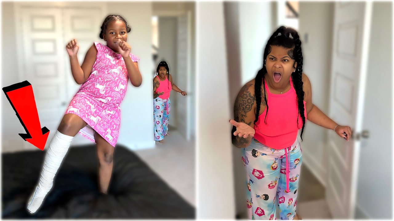 DAUGHTER Gets Caught FAKING Her BROKEN LEG, What Happens Next Is SHOCKING 