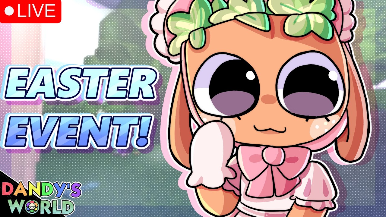 IT'S TIME TO CELEBRATE EASTER IN DANDY'S WORLD!!! 🧺🐰
