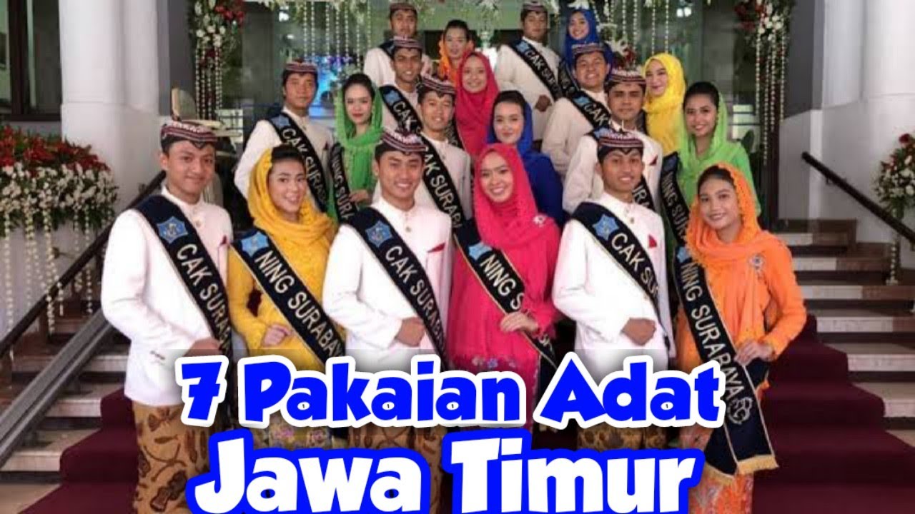7 Pakaian adat Jawa Timur