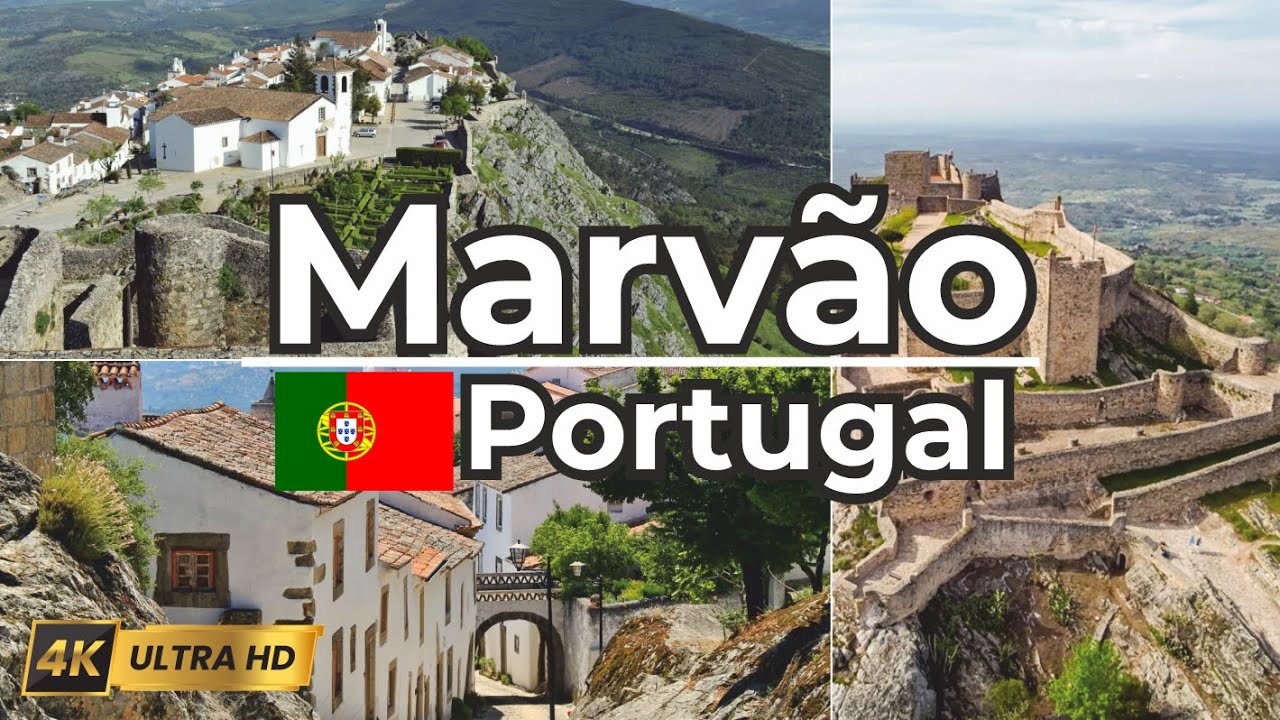🇵🇹 Explore Marv&atilde;o Castle , Portugal | 4K Walking Tour of Fortress Views & Historic Walls