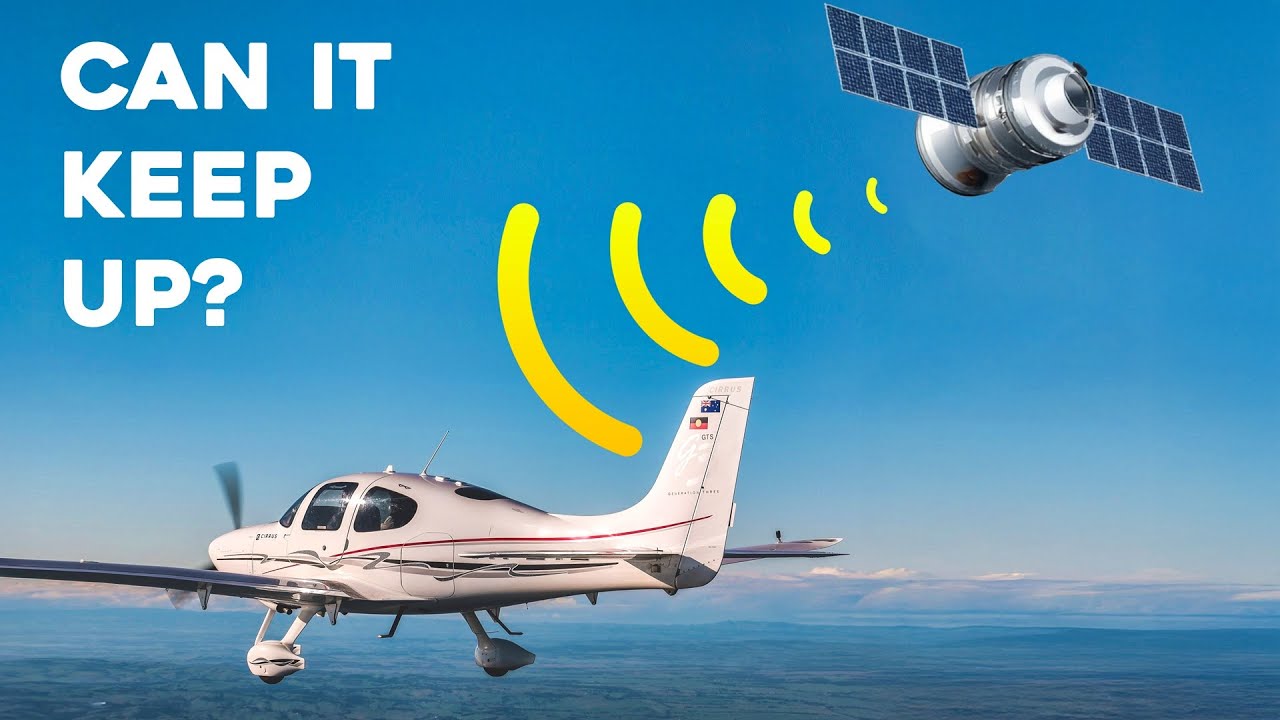 Testing STARLINK INTERNET on a FAST Plane