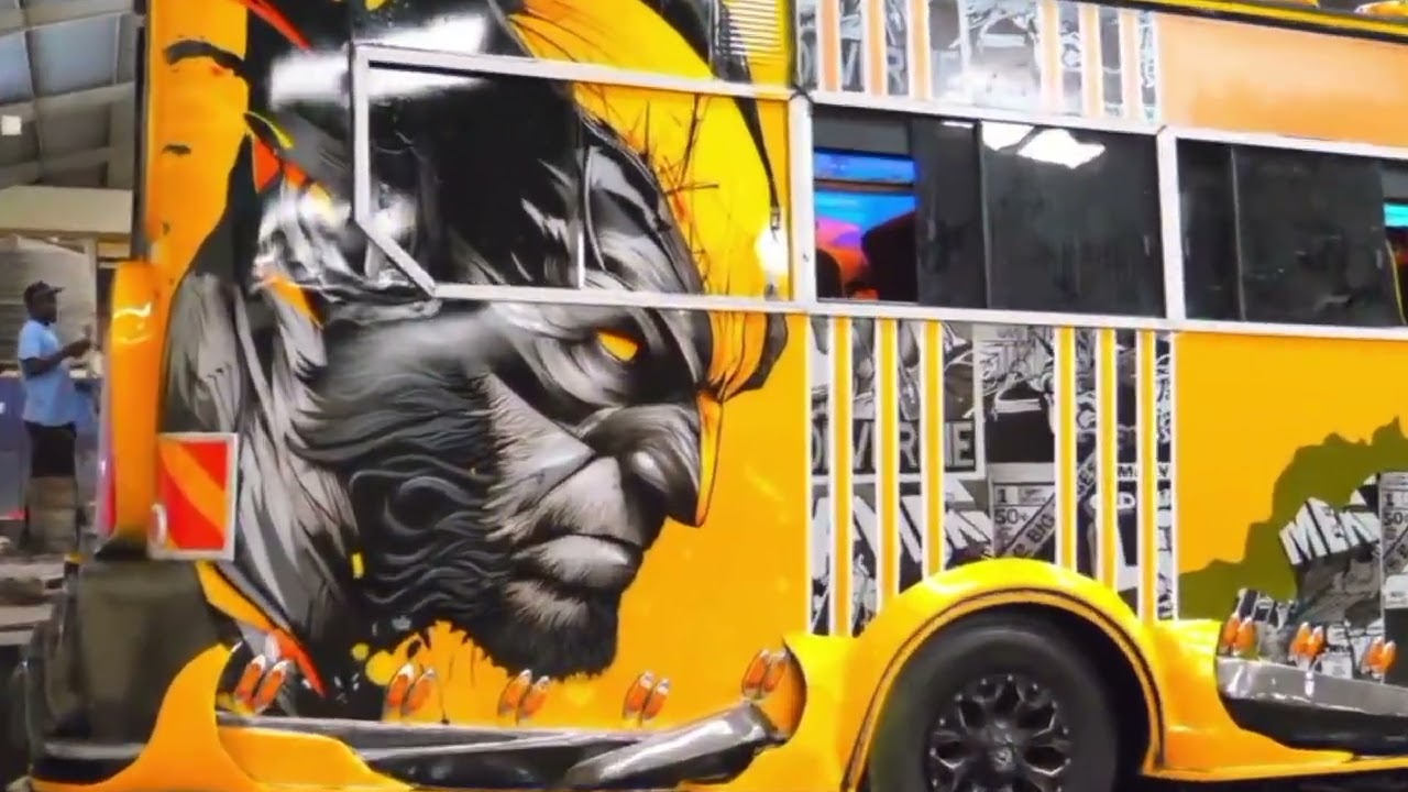 Weapon X matatu aka alcapone is the latest baby in kasarani and it's turning heads 🔥🔥