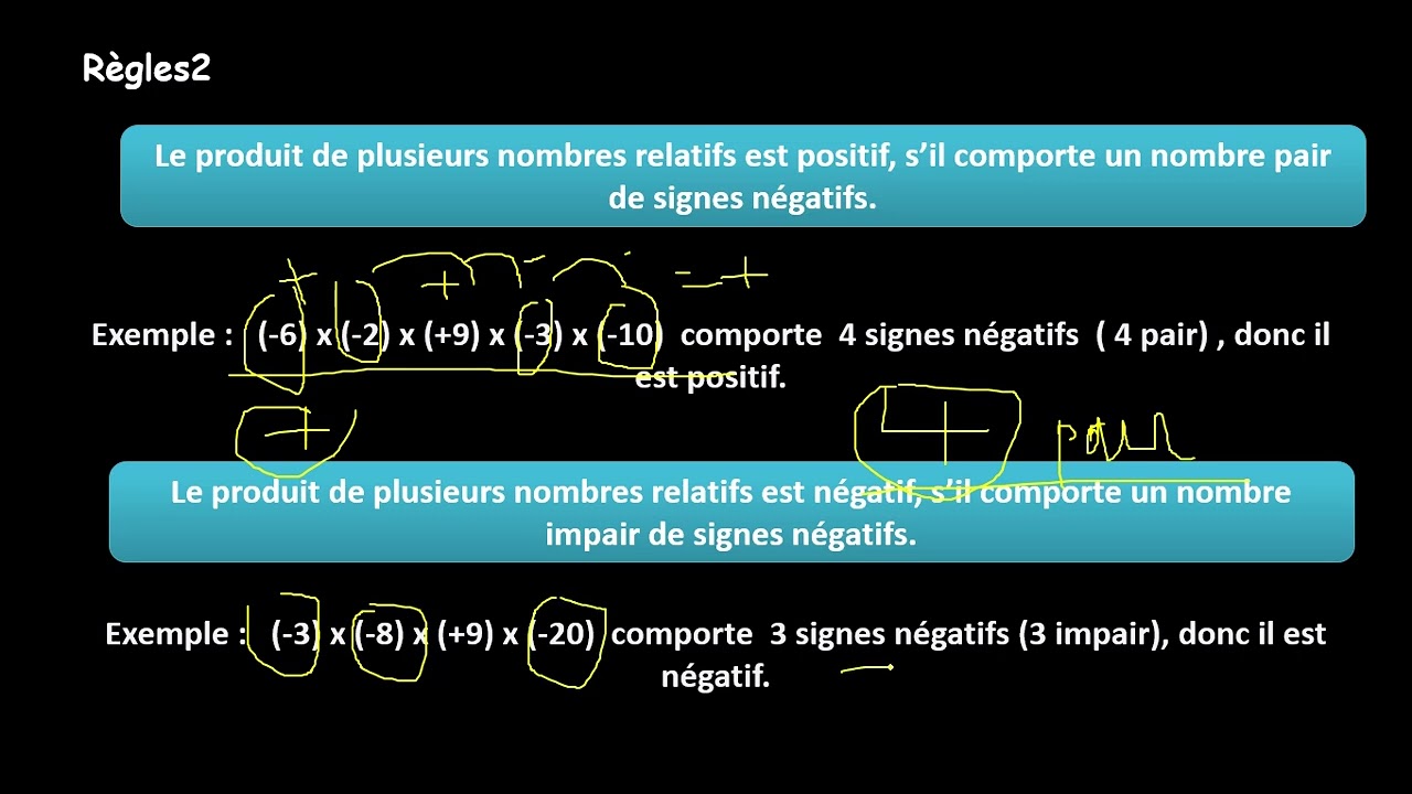 Nombres Relatifs: OPerations Partie 3     Relative Numbers Operations       subtitles possible