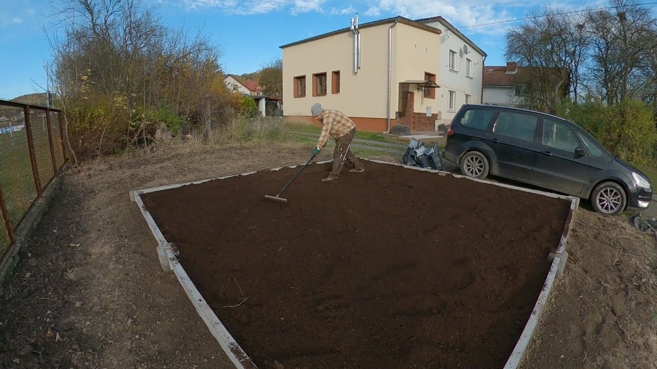 Adding Garden Soil To The Raised Garden And Tidying Up - Day 2