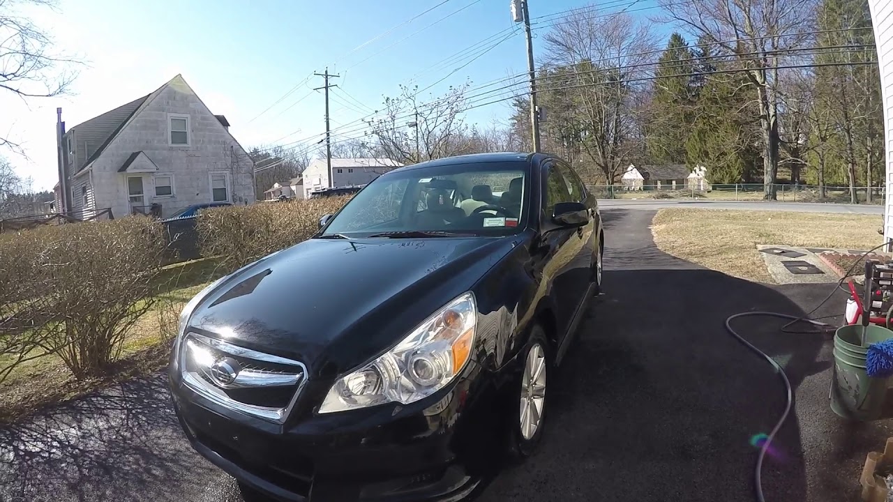 Full Detail 2010 Subaru Legacy using all CSI Products