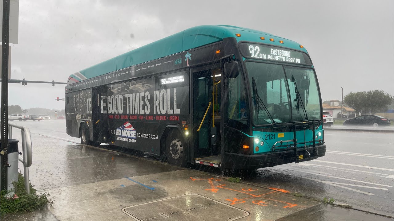 Palm Tran: Ride On-Board 2021 Gillig BRT 40’ #2121