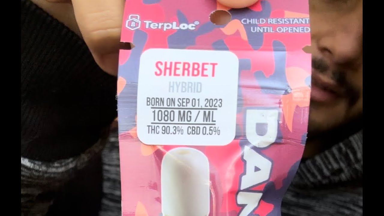 DANK TANK SHERBET REVIEW 🤟🔥#danktankcarts #carts