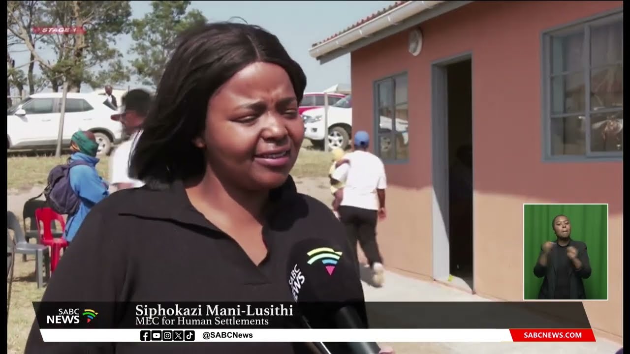 E Cape govt hands over RDP houses for disaster victims