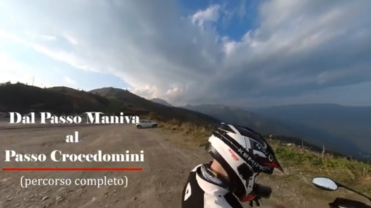 Dal Passo Maniva al Crocedomini in moto al tramonto - Agosto 2023 - Triumph Tiger 900 Rally Pro