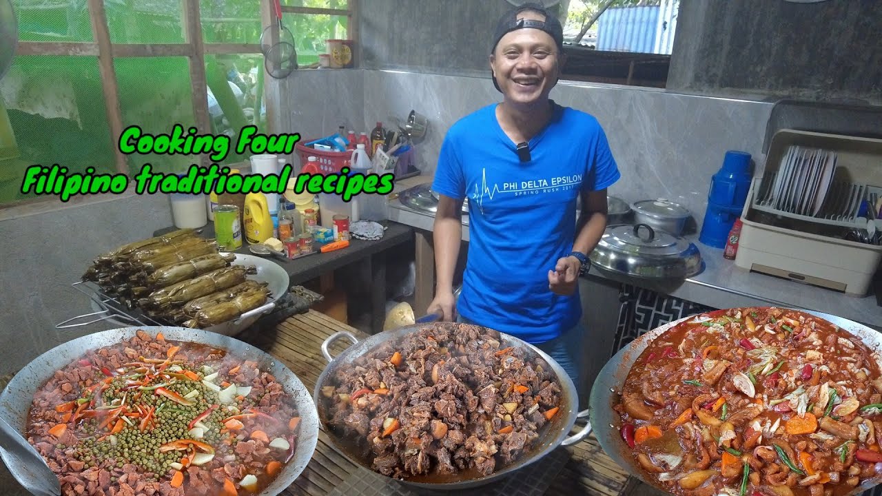 CHICKEN PORK and BEEF recipes | Filipino cooking
