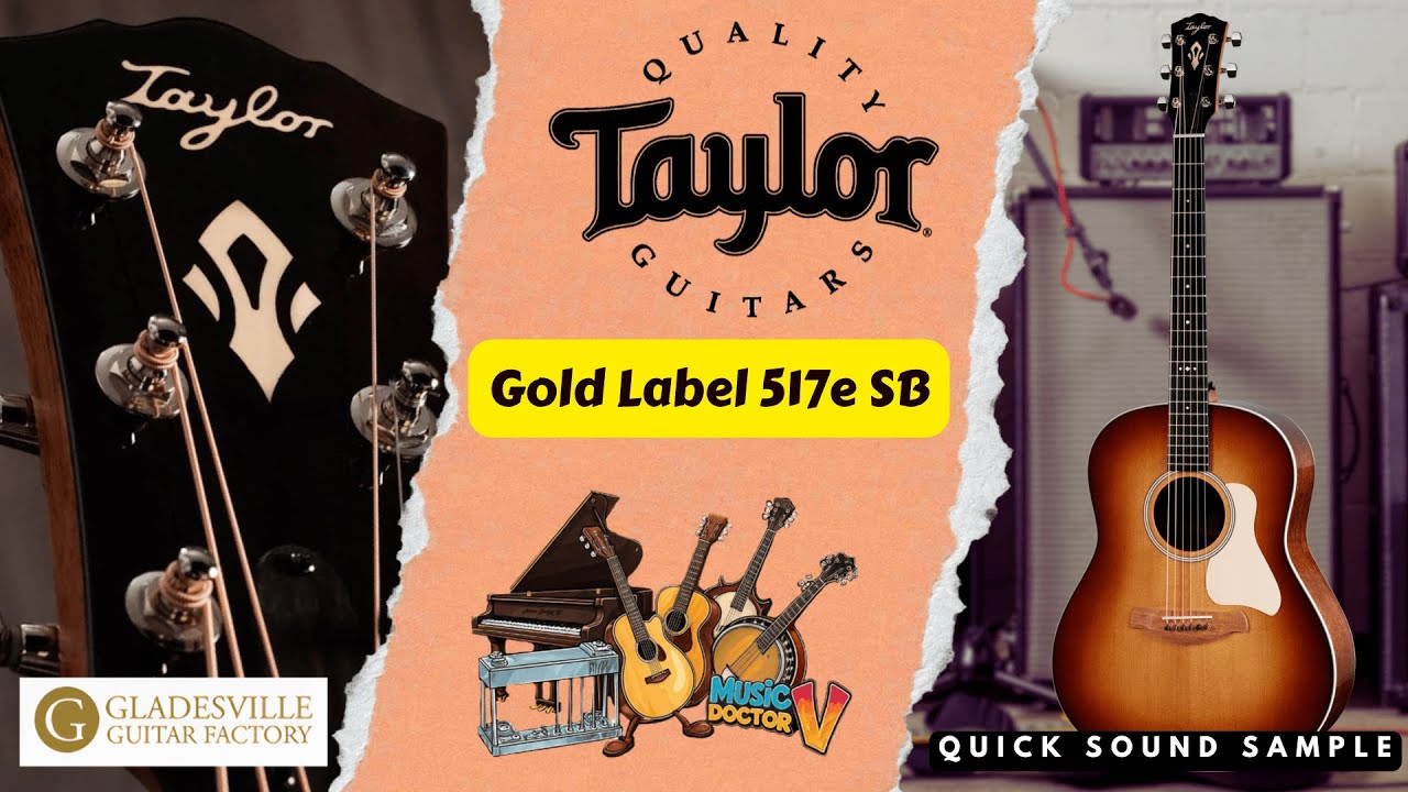 Taylor Grand Pacific Gold Label 517e Demo by Michael Varecka - Gladesville Guitar Factory