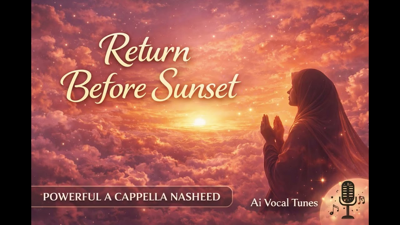 Return Before Sunset | Powerful A Cappella Nasheed | Ai Vocal Tunes