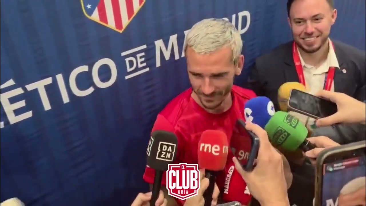 REACCI&Oacute;N SIMEONE, GRIEZMANN Y KOKE | ATL&Eacute;TICO MADRID 1 -BARCELONA 2 | CHAMPIONS LEAGUE | #ClubUria