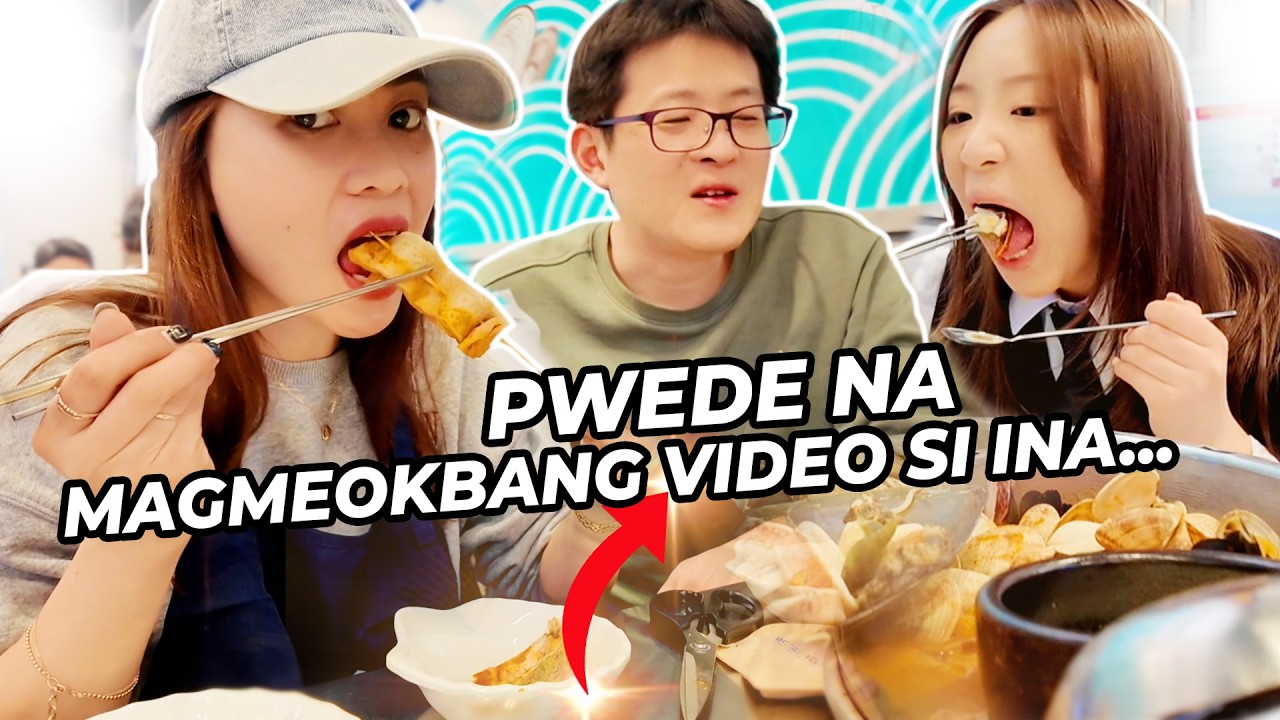 A DAY WITH INA | ENJOYING OUR FAVORITE SEAFOOD POT | PLEASE HELP ME WITH MY HOMEWORK! |#pmsk