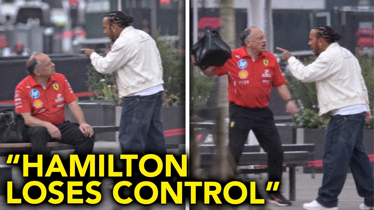 New Heated Footage Of Lewis Hamilton And Ferrari Boss Goes Viral