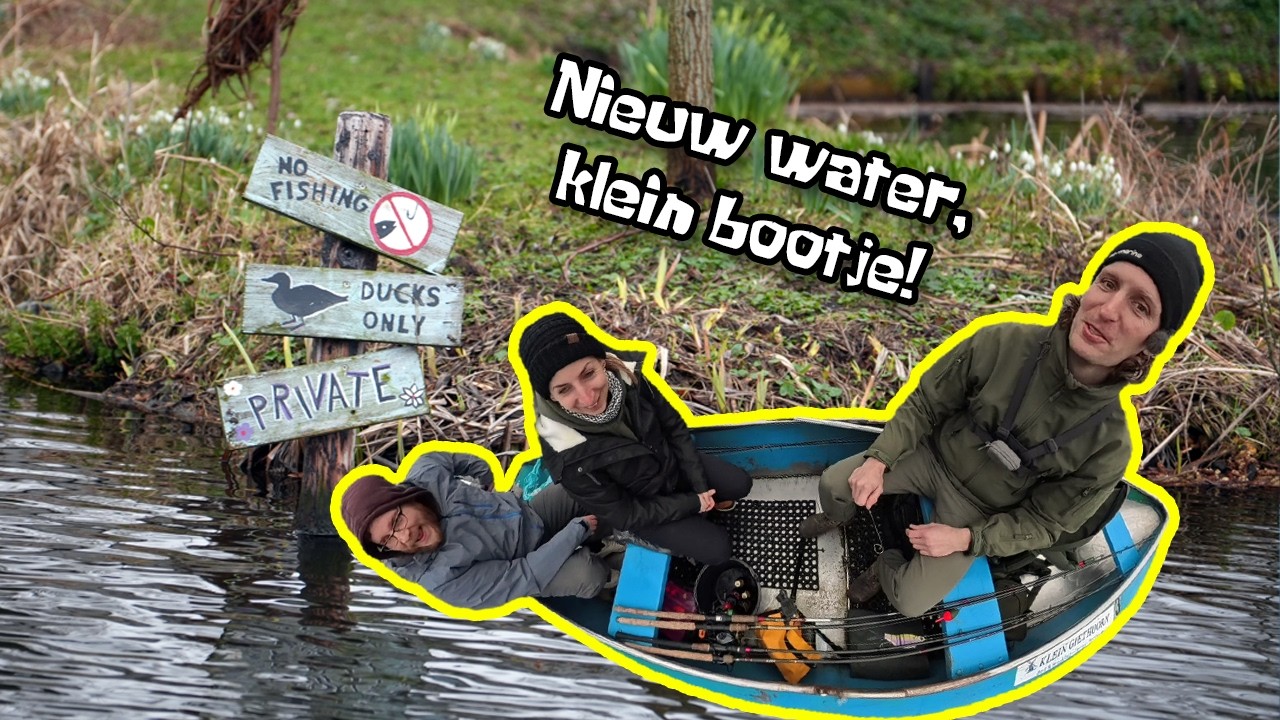 SNOEKEN op nieuw water. Winnen we de VISWEDSTRIJD!? (ideale omstandigheden!)