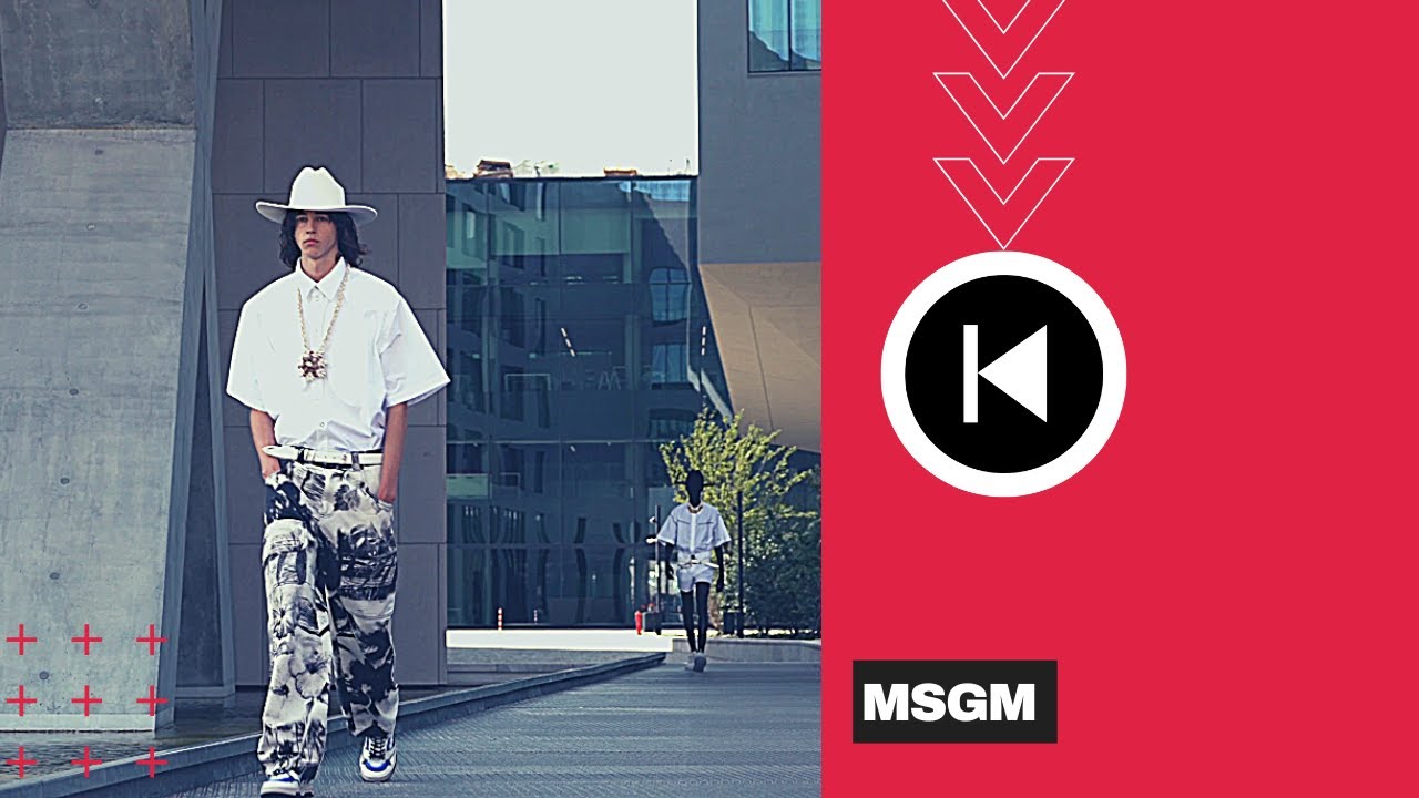 MSGM Spring Summer 2023 Menswear Collection #fashion #menswear #springsummer #msgm