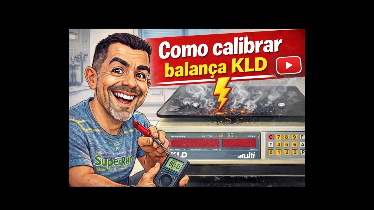 Como calibrar balança Digital KDL