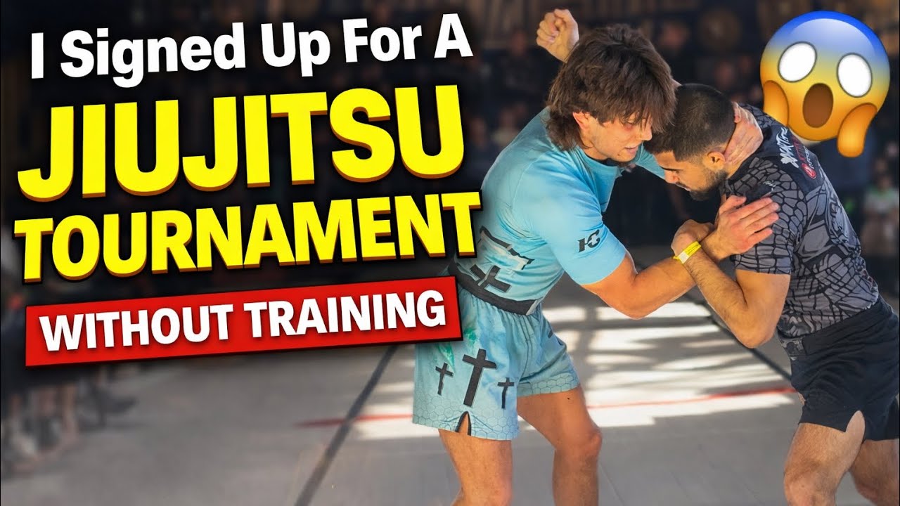 Signing Up For A Jiujitsu Tournament Without Training… 