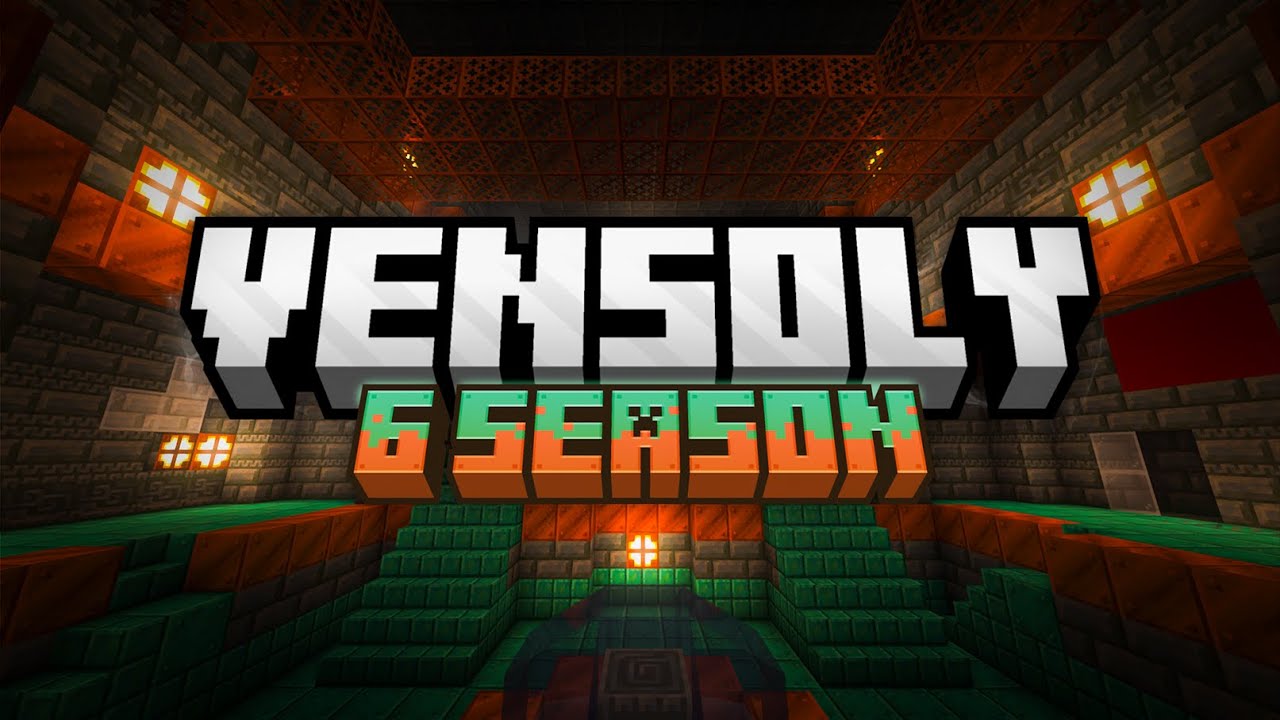 VENSOLY 6 SEASON - ТРЕЙЛЕР ПРИВАТНОГО МАЙНКРАФТ СЕРВЕРА 1.21