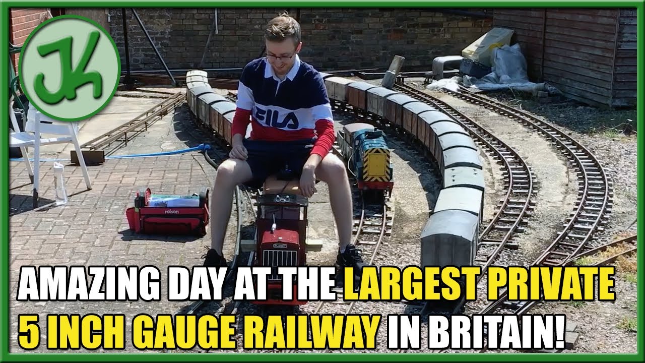 Amazing Day At The Largest Private 5 Inch Gauge Railway In Britain!