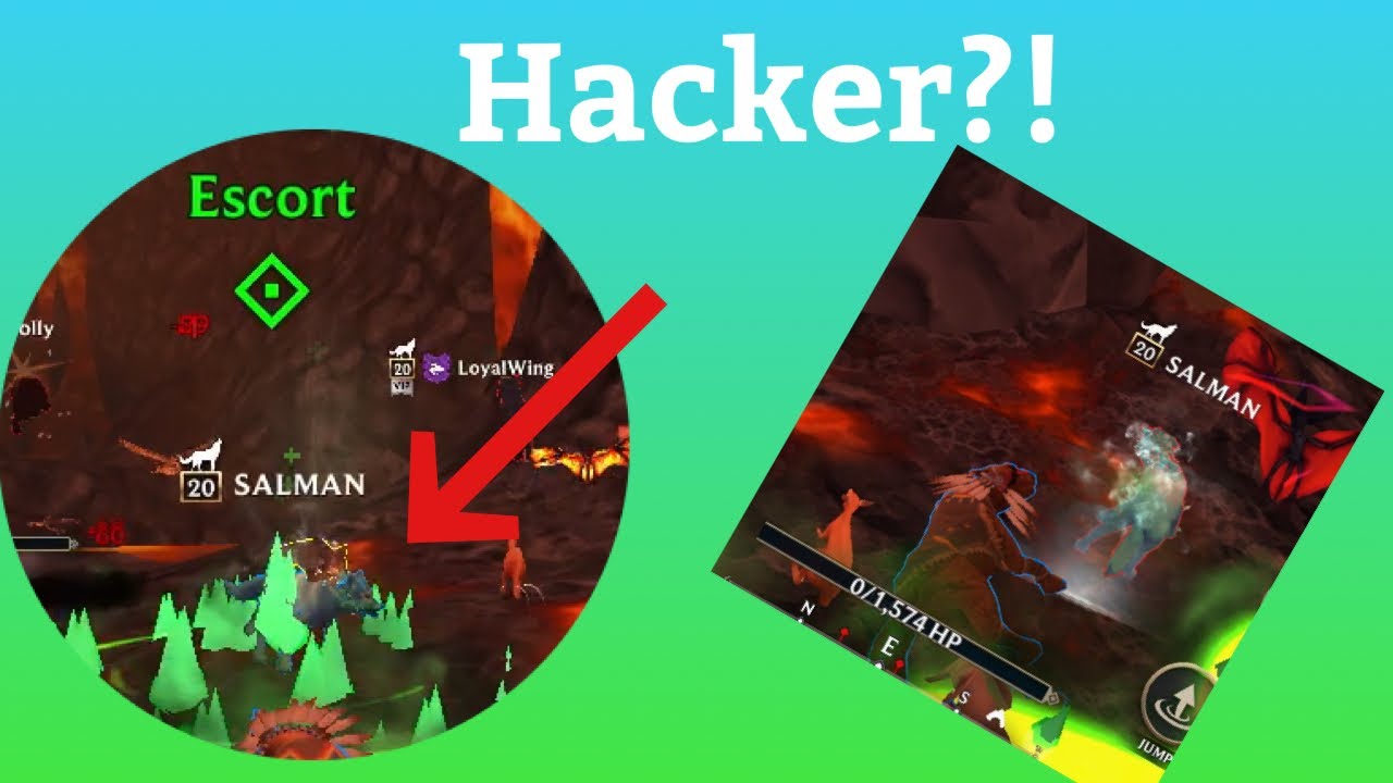 I FOUND A CHEATER IN WOLF TALES PVP?!