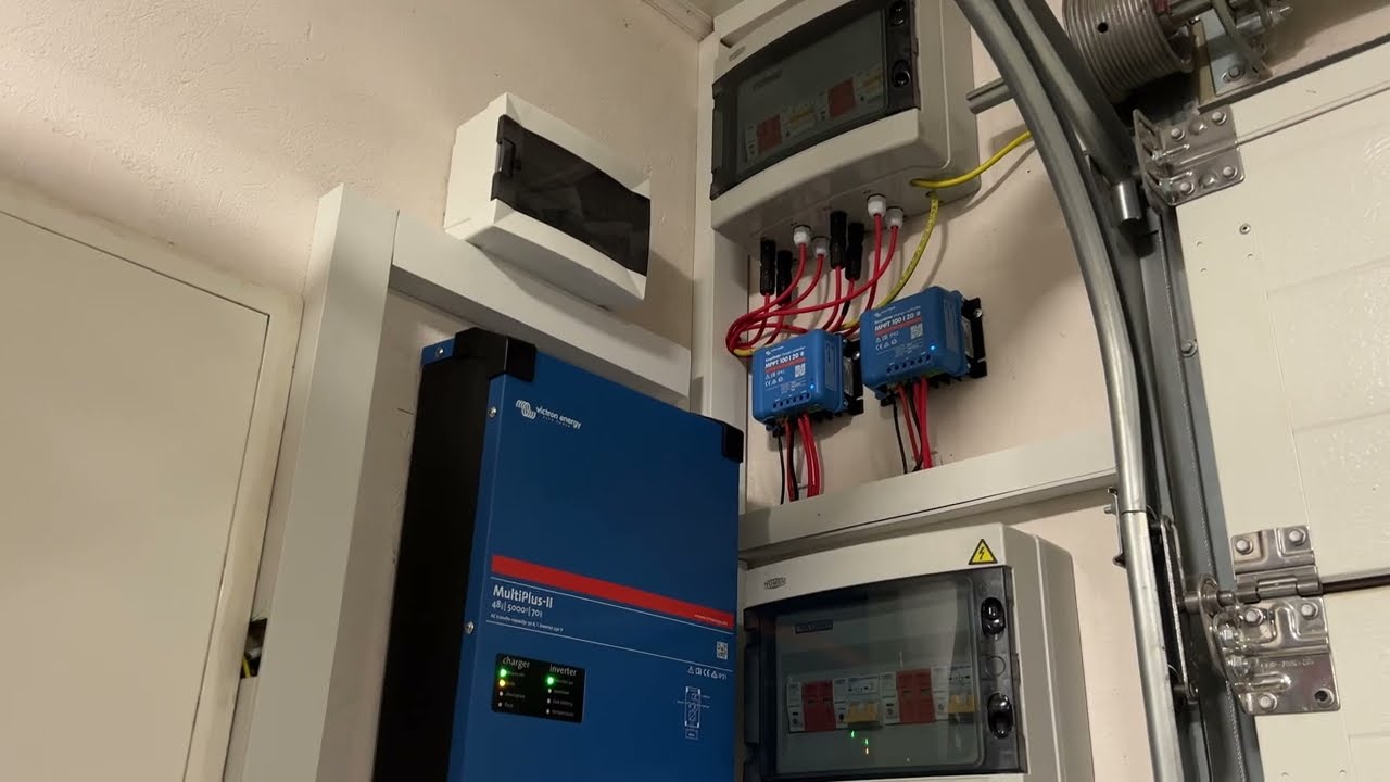 Огляд моєї сонячної системи 🌞 – Victron Multiplus 2