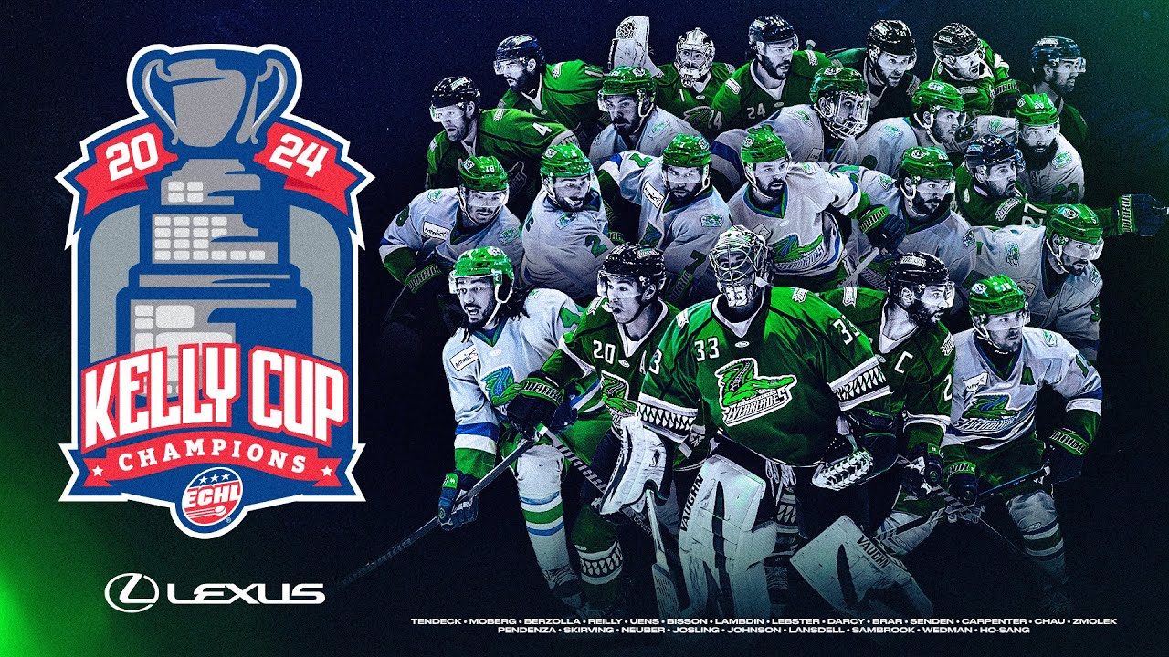 HISTORY MADE AS EVERBLADES WIN THIRD STRAIGHT KELLY CUP | Great Clips Of The Game 06-08-2024