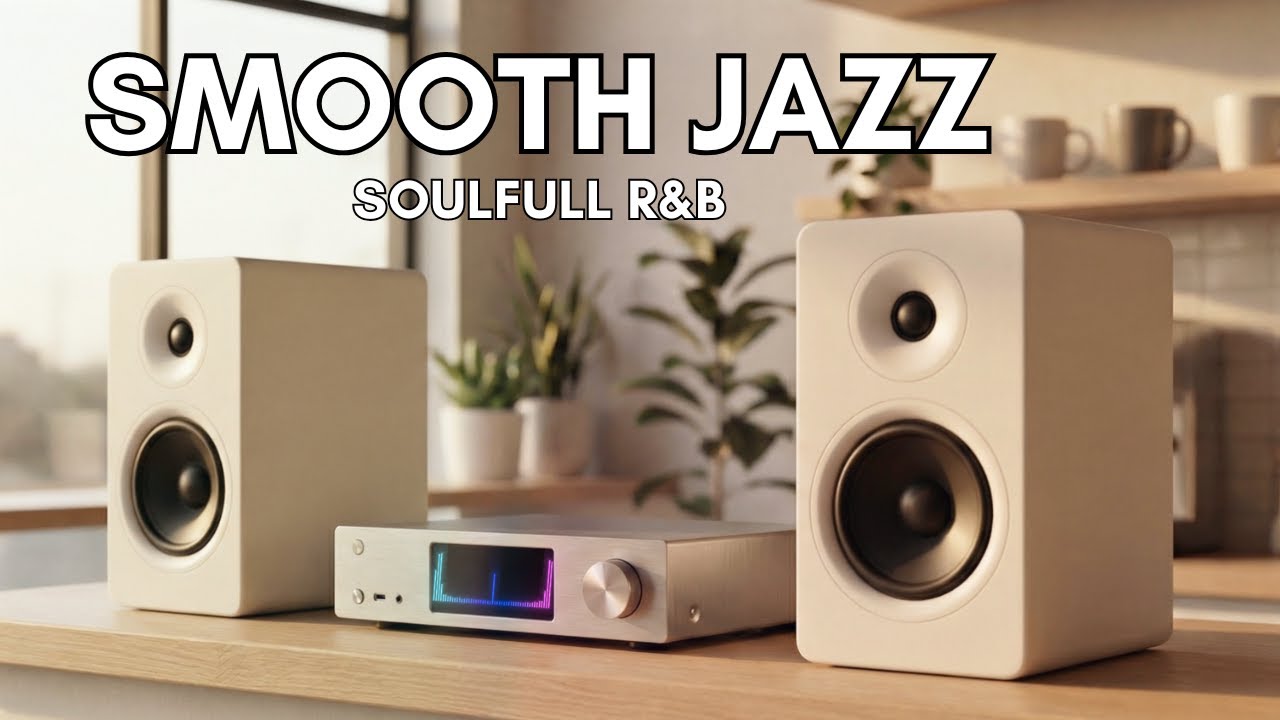 Smooth Jazz & Soulful R&B — Warm Latte Lounge for Night Relaxation & Deep Rest