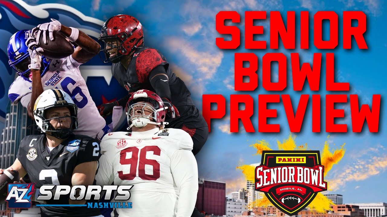 Titans targets to watch on senior bowl day one as Saleh plays waiting game with coordinators