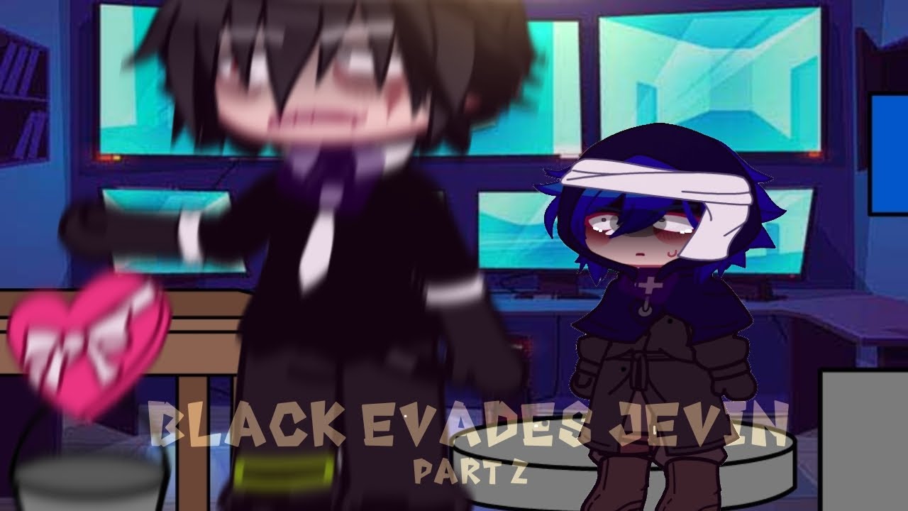 Black evades Jevin || Part 2 || Sprunki || Gacha Club ||