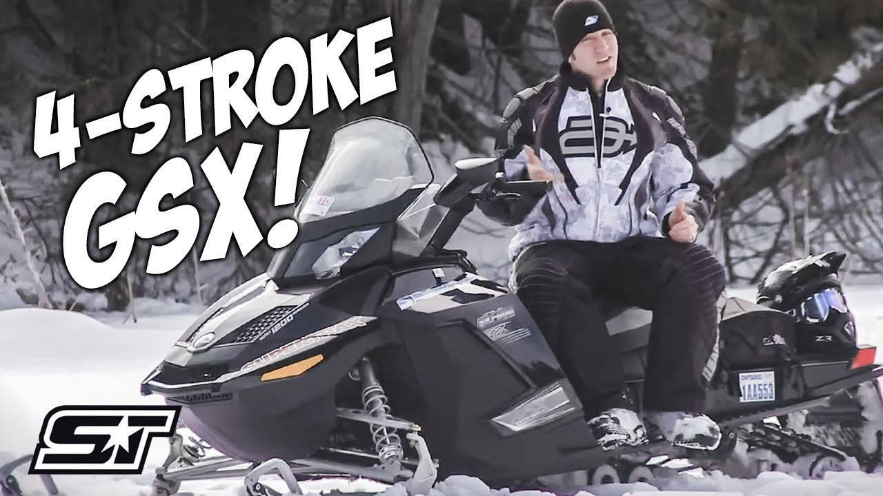 2010 Ski Doo GSX LE 1200 4-TEC Snowmobile Review