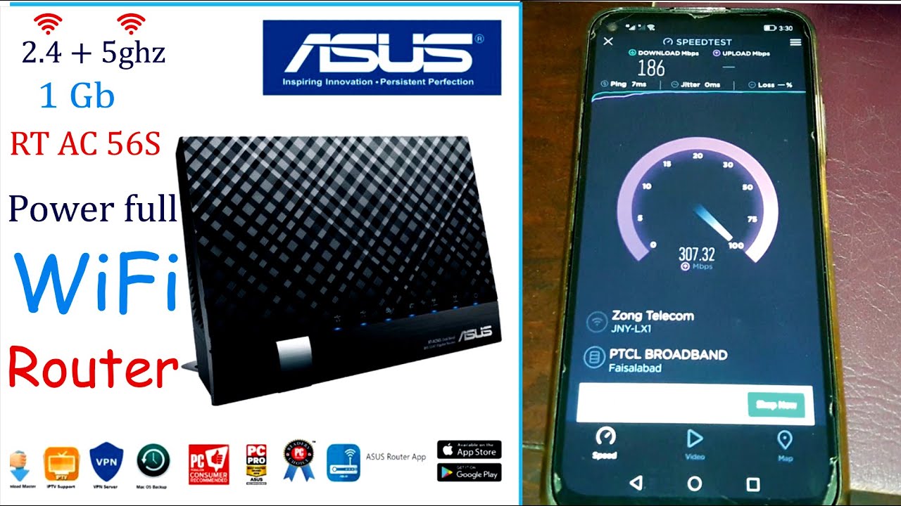 ASUS RT-AC 56 S+ Wireless Router Review For Home & Small Business