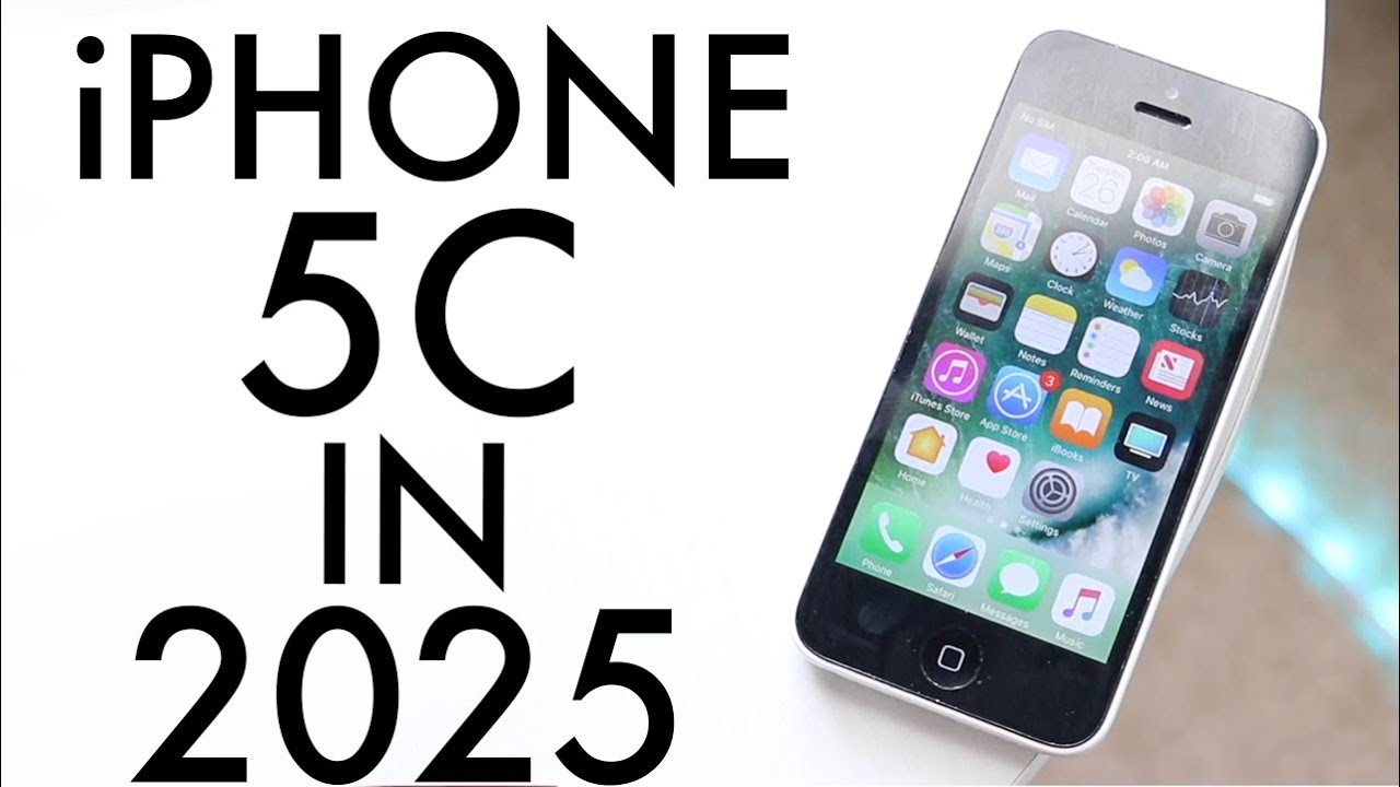 iPhone 5C In 2025! (Still Worth It?) (Review)