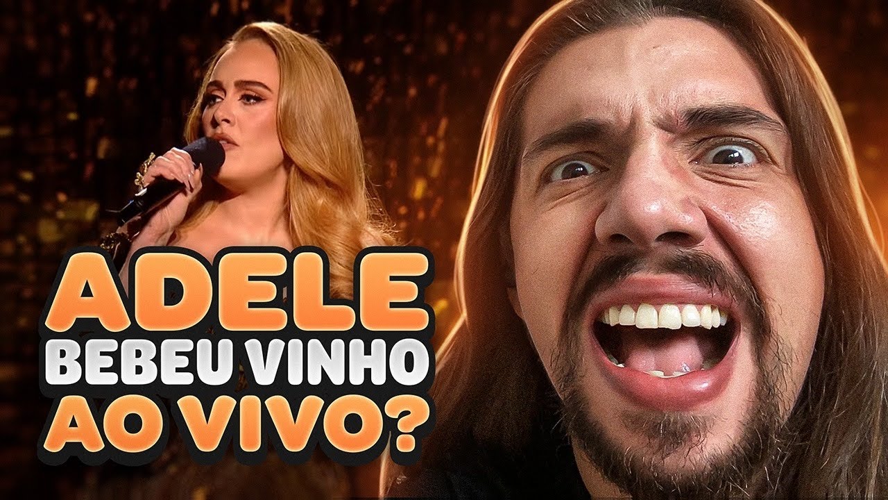 Adele I DRINK WINE REACT ANÁLISE VOCAL (Usou VOZ MISTA?)