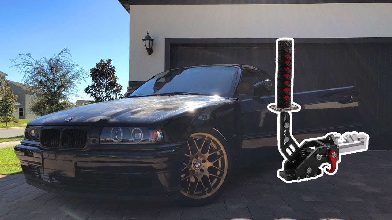 Instalei um freio de mão hidráulico na minha BMW de DRIFT!