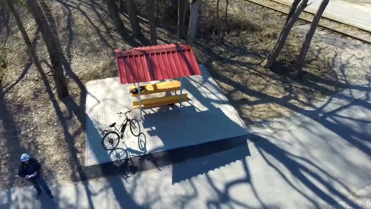 Mit dem Rad im Eichsfeld   Bilder aus der Vogelpespektive und von Großbartloff aus unterwegs