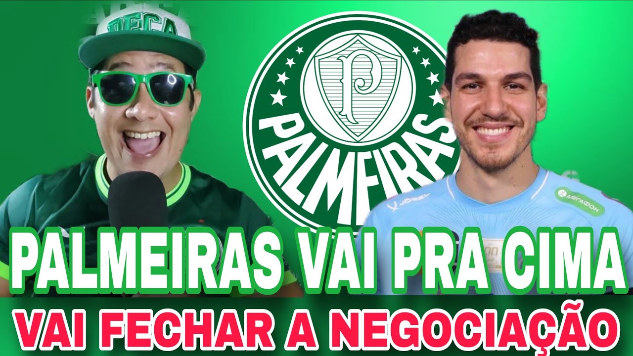 NINO PERTO DO VERDÃO! PALMEIRAS VAI PRA CIMA PARA FECHAR CONTRATAÇÃO AGORA, GRANDE NOTÍCIA. 