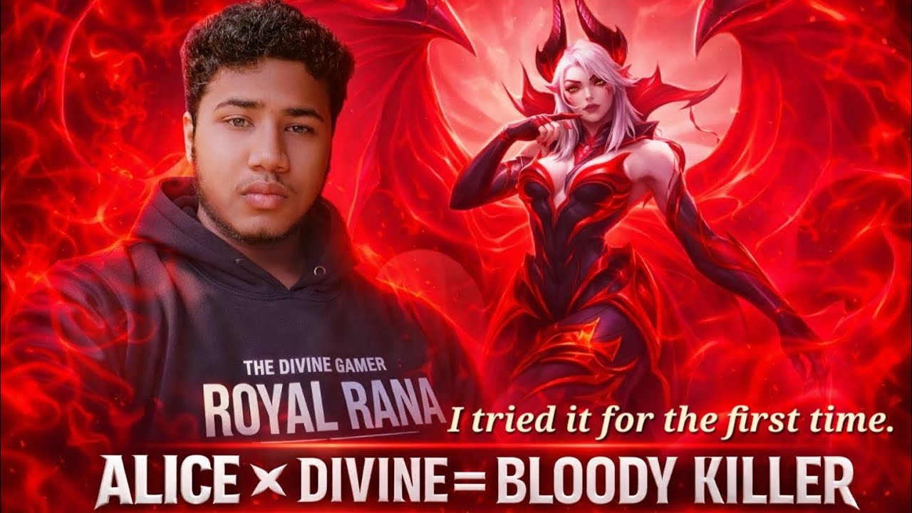 #gameplay#mobilelegends#alice#divineplayverse#game#vempire#blo/od